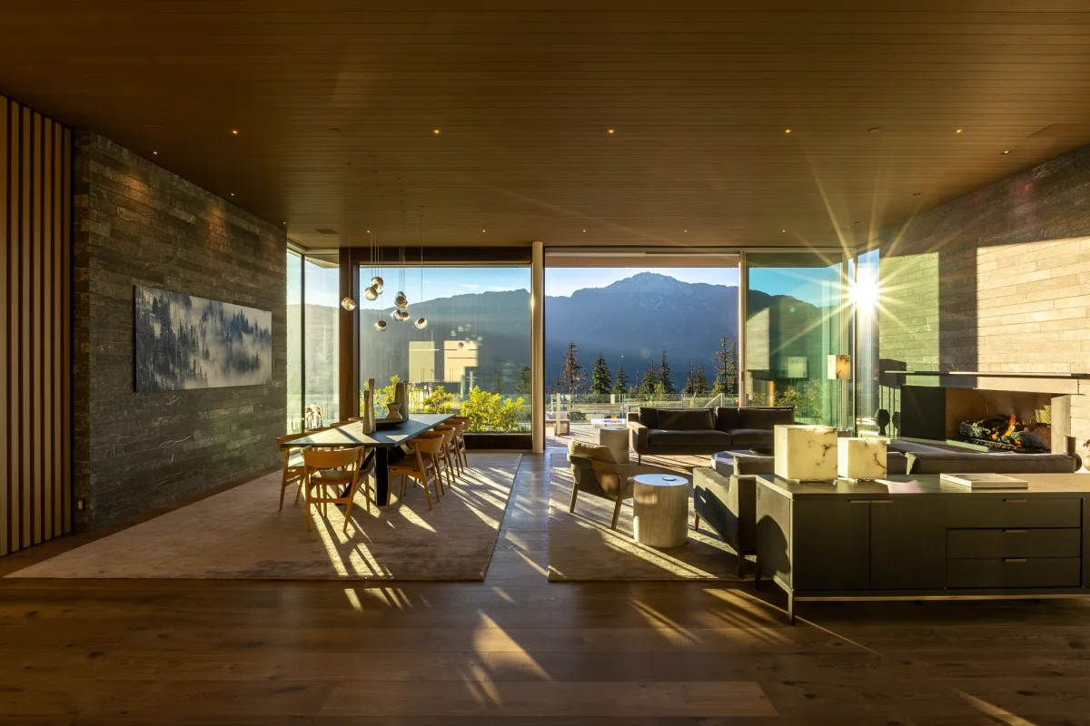 K58 whistler curtain wall aluminum windows glass fin raico therm 2