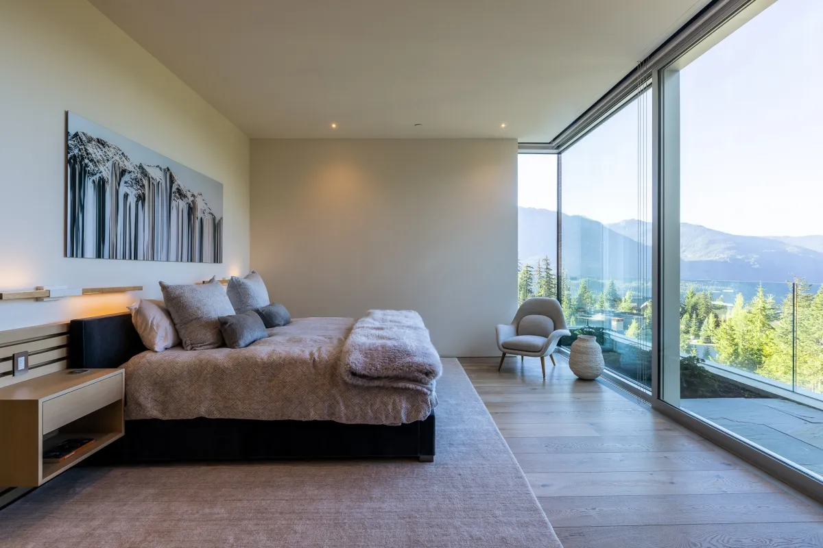 K58 whistler curtain wall aluminum windows glass fin raico therm 6