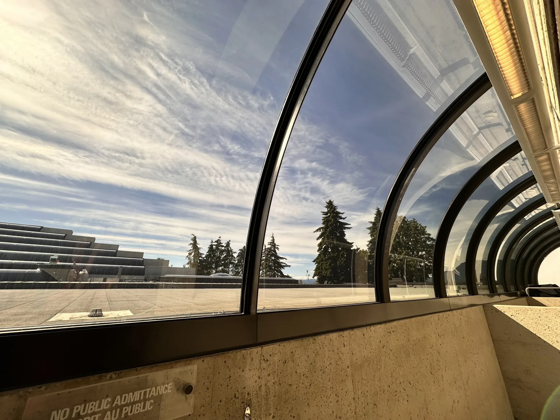MOA Vancouver skylight interior