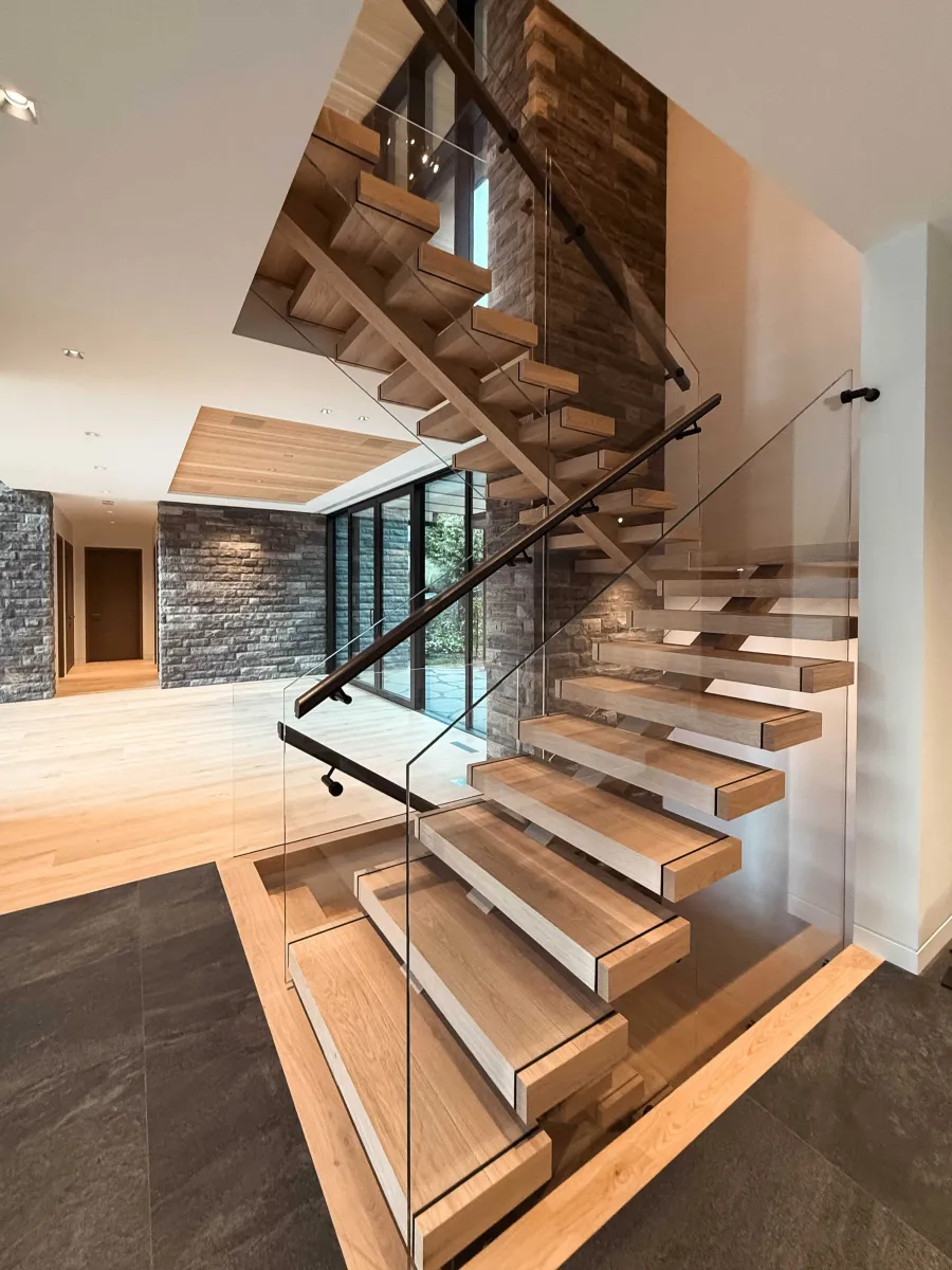 Horstman guardrail glass staircase