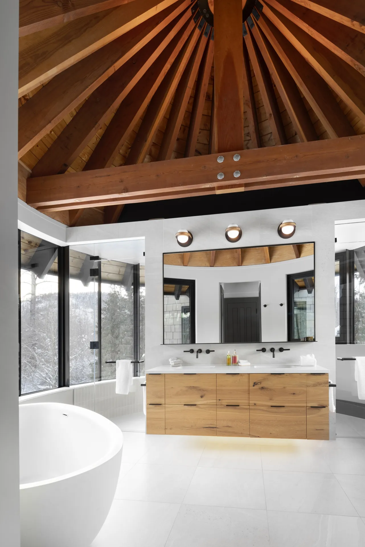 Pemberton residence renovation curtain wall skyframe raico steel aluminum windows 7