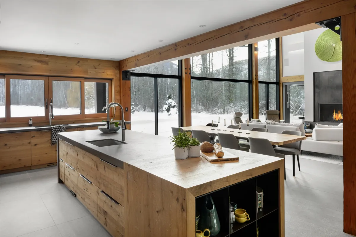 Pemberton residence renovation curtain wall skyframe raico steel aluminum windows 3