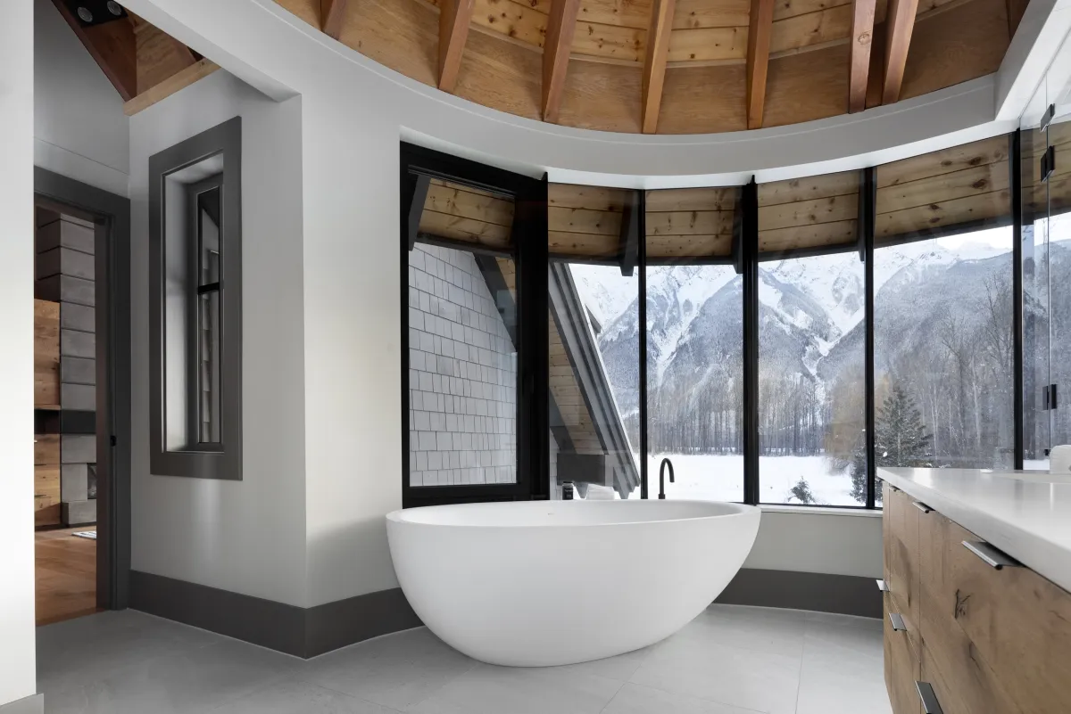 Pemberton residence renovation curtain wall skyframe raico steel aluminum windows 6