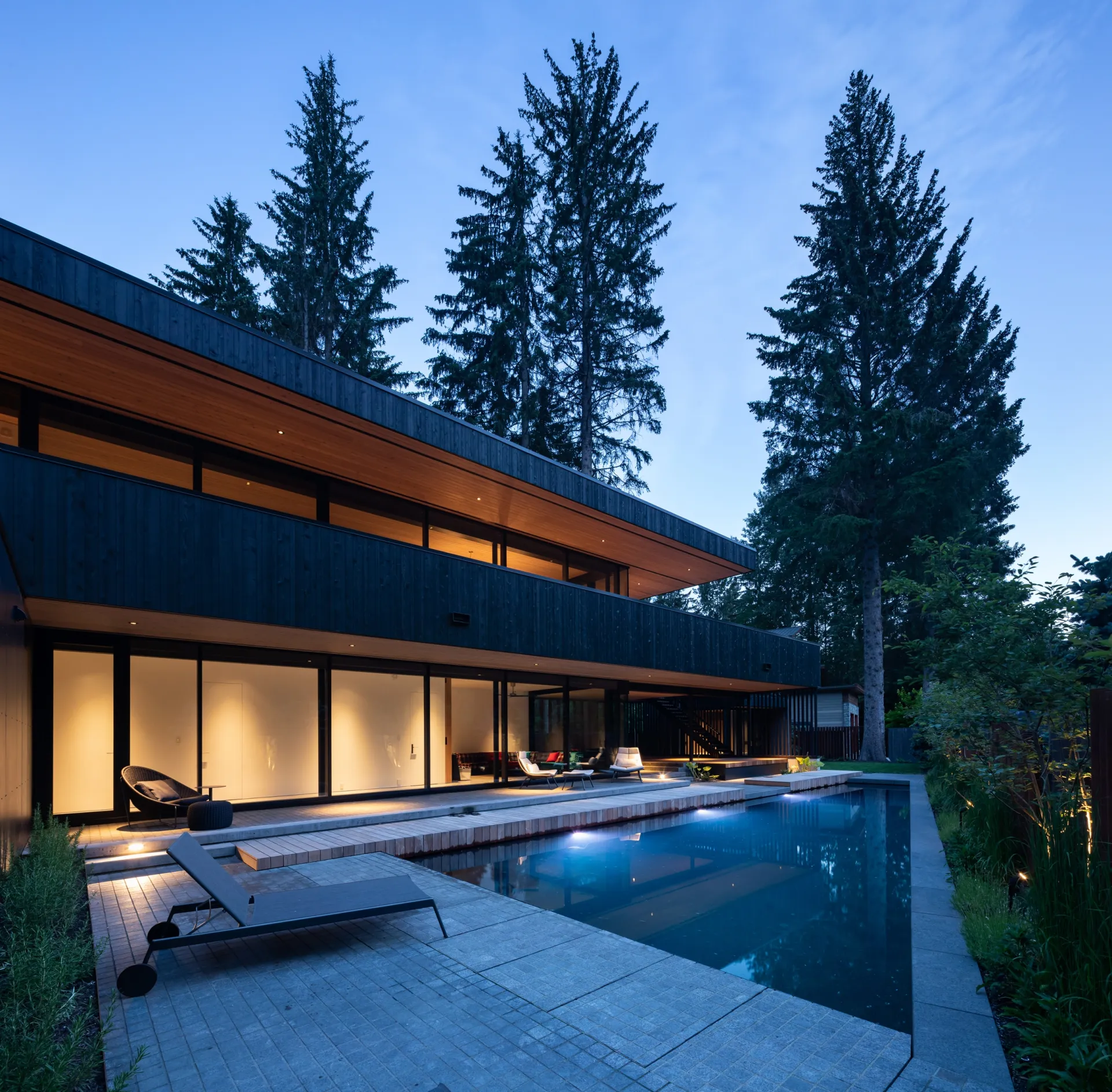 Whistler residence curtain wall raico therm ai windows 2