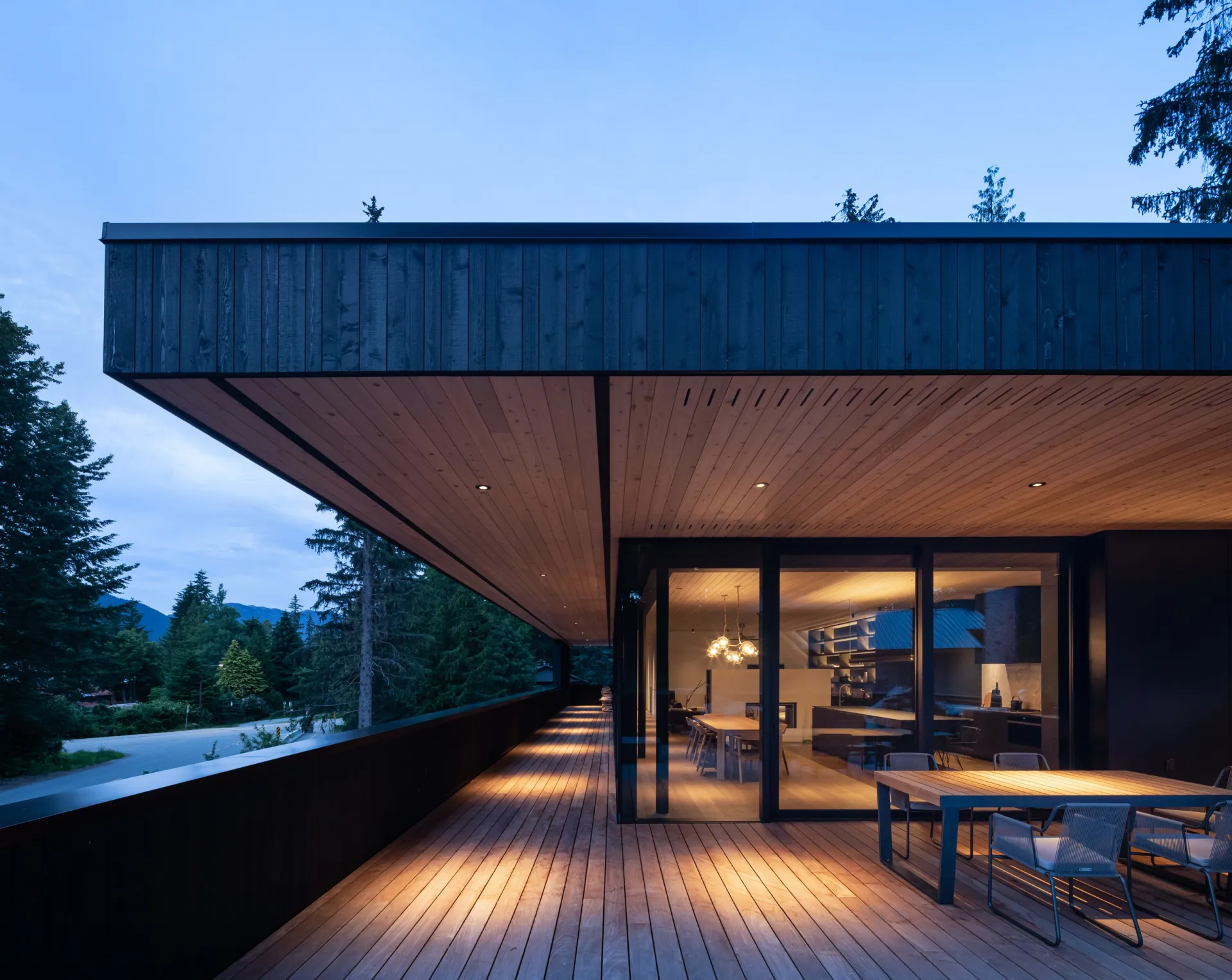 Whistler residence curtain wall raico therm ai windows 3