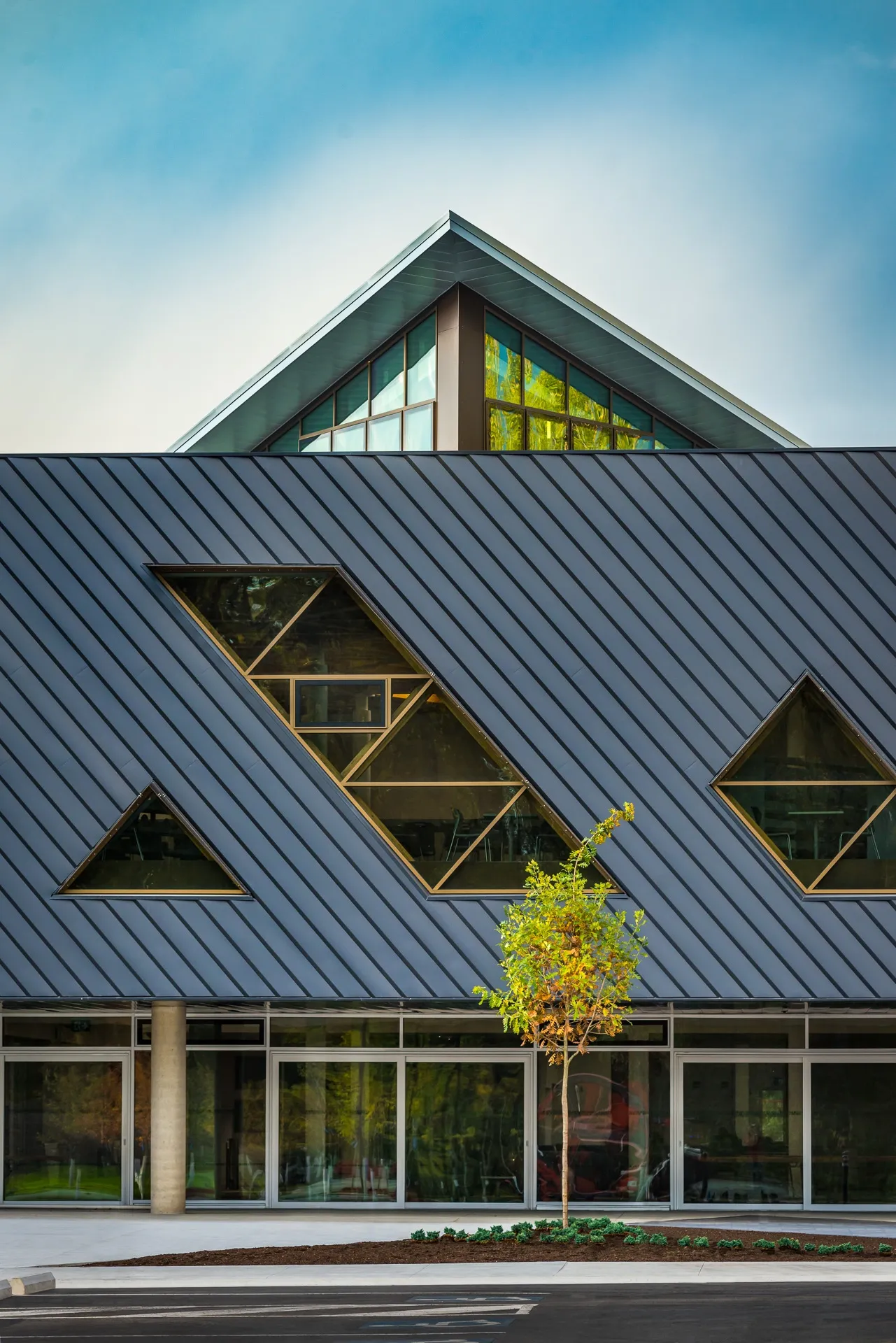 Clayton community center surrey vancouver curtain wall passivehouse aluminum window raico thermav 2