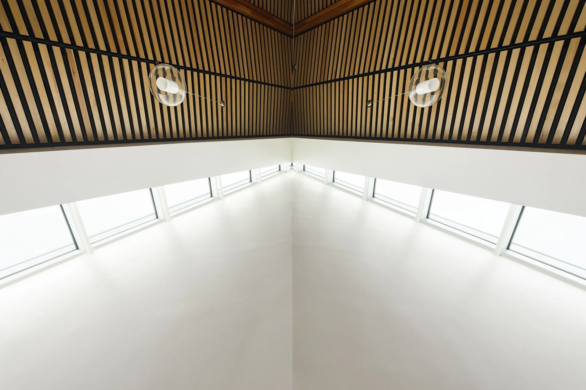 Cultural center first nation curtain wall aluminum window rose prairie british columbia 4