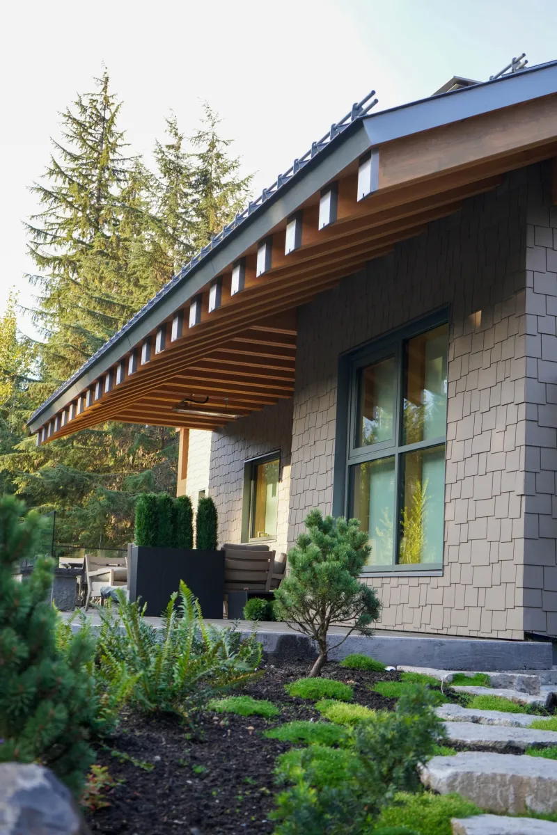 Whistler residence raico timber curtain wall windows 6