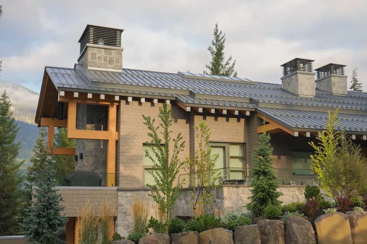 Whistler residence raico timber curtain wall windows 3