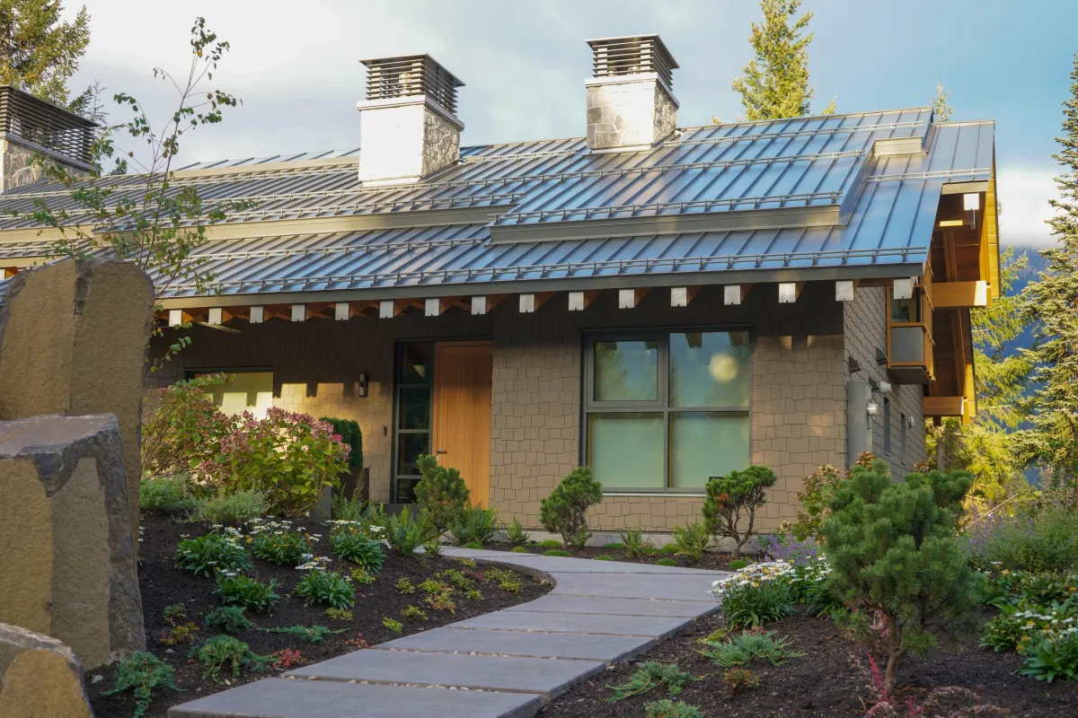 Whistler residence raico timber curtain wall windows 4