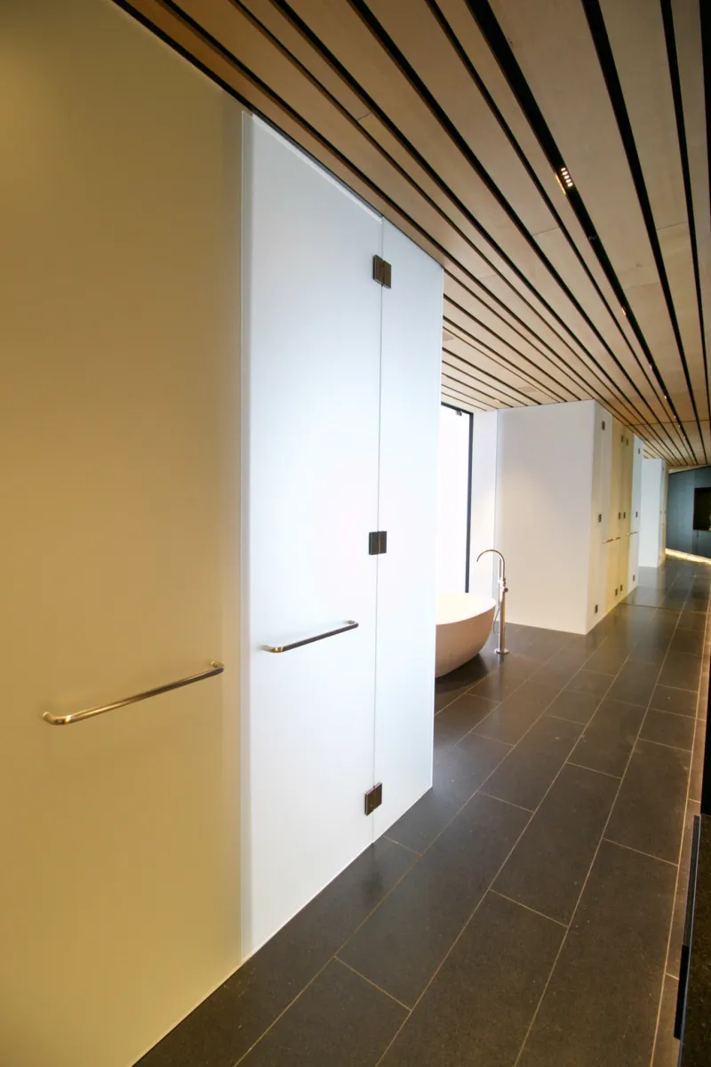 Whistler house shower glass luxury bathroom 4