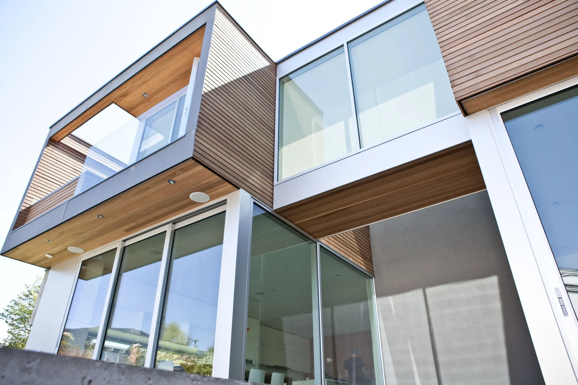 Newmarket residence curtain wall raico aluminum window glass 4