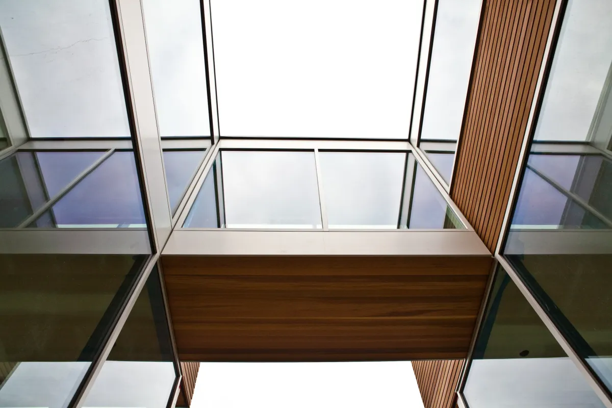 Newmarket residence curtain wall raico aluminum window glass 1