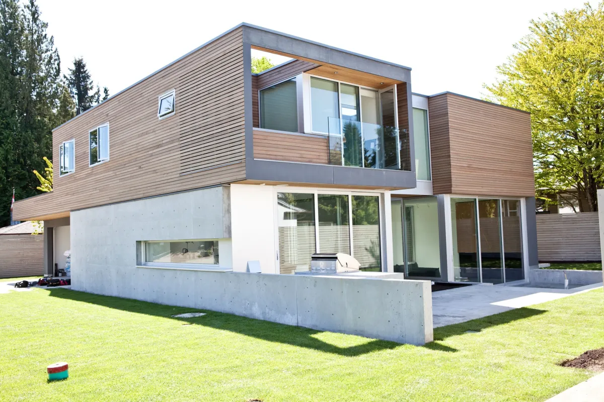 Newmarket residence curtain wall raico aluminum window glass 2