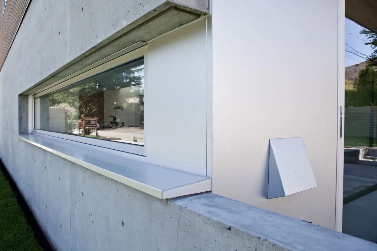 Newmarket residence curtain wall raico aluminum window glass 5