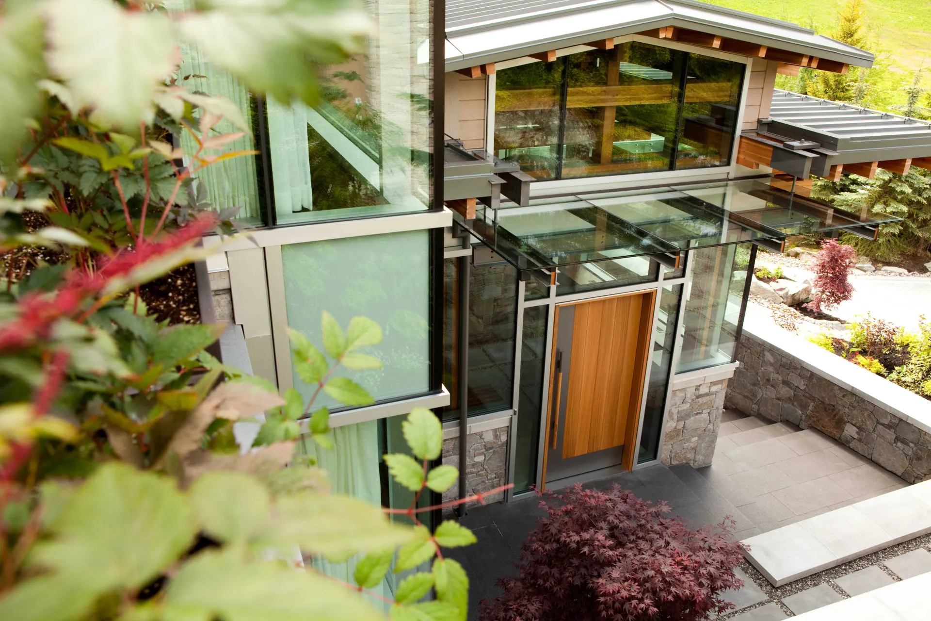 Whistler curtain wall raico glass aluminum windows canopy 0