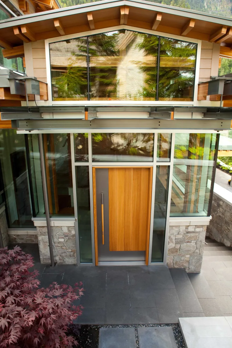 Whistler curtain wall raico glass aluminum windows canopy 2