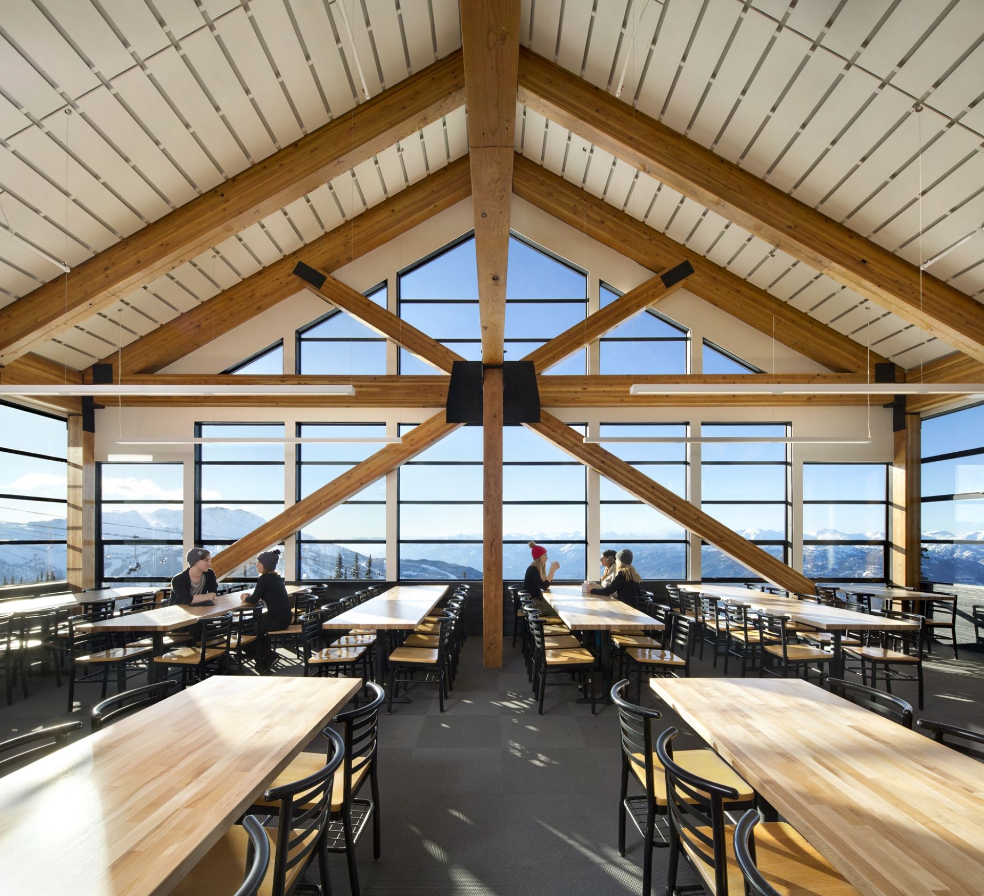 Blackcomb rendez vous curtain wall windows whistler 2