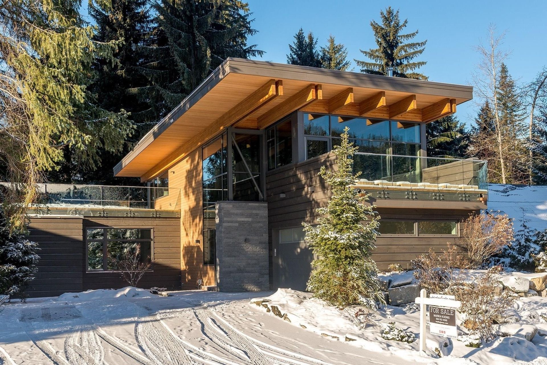 Whistler residence aluminum windows curtain wall raico therm ai 1