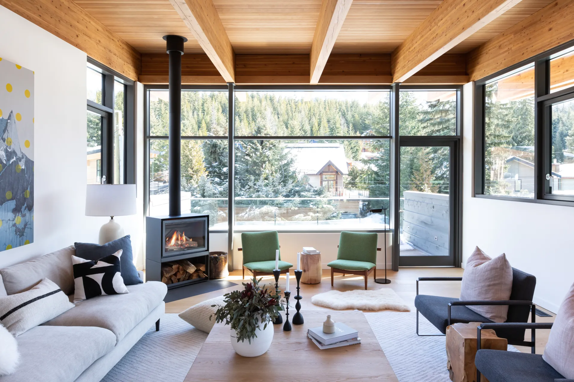 Whistler residence aluminum windows curtain wall raico therm ai 2