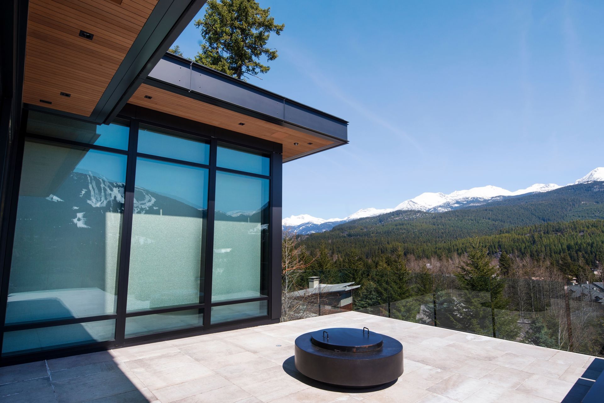 Residence whistler curtain wall aluminum windows raico therm ai 2